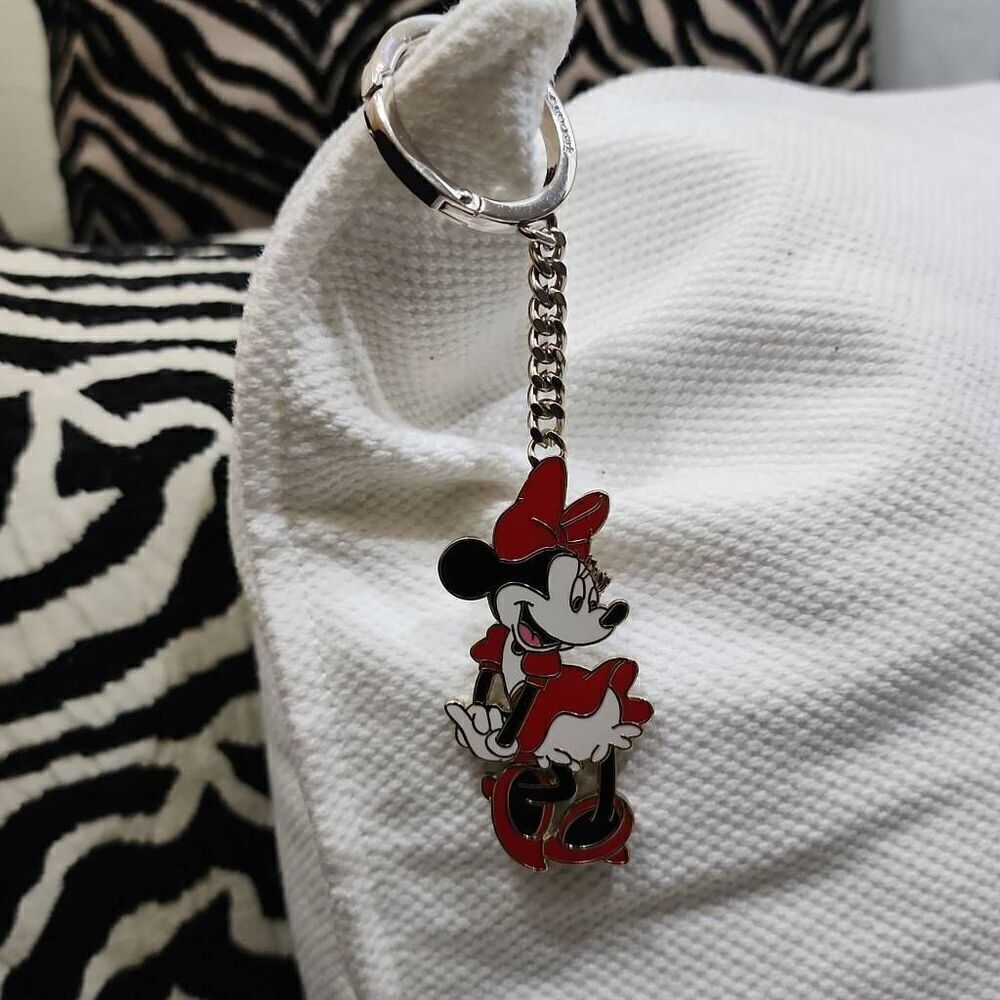 Kate Spade X Disney Minnie Mouse Metal Keyfob/bag Charm